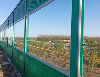 組合透明型聲屏障